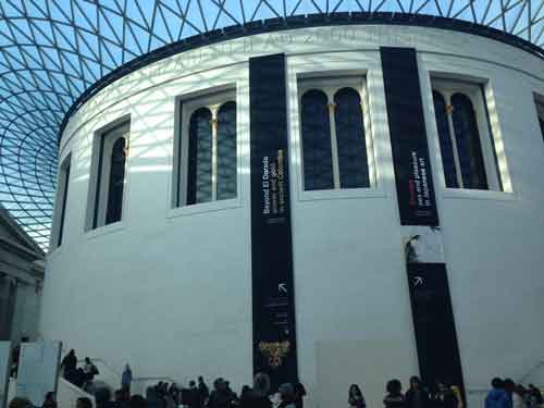 大英博物館内部